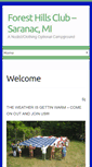 Mobile Screenshot of foresthillsclub.com